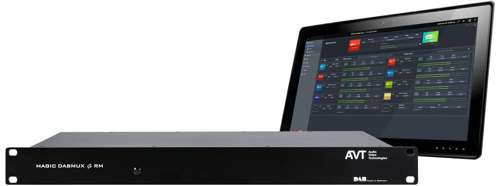 MAGIC DABMUX Go RM with GUI