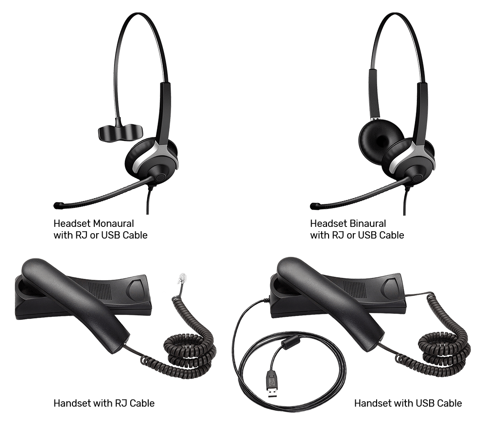 Handsets and Headsets