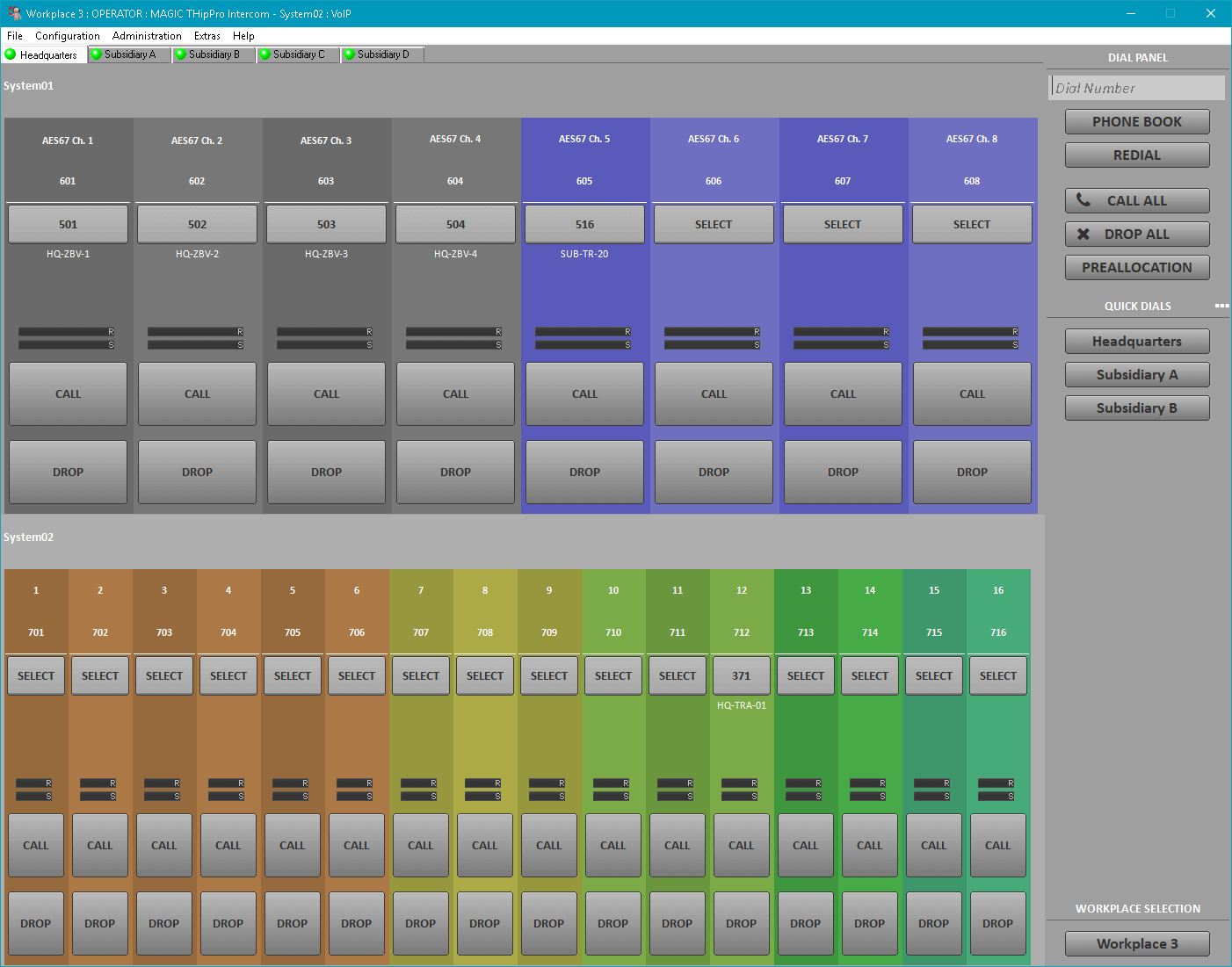 MAGIC THipPro Intercom Workplace Client