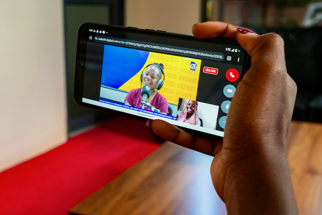 Video-Call über Mobiltelefon