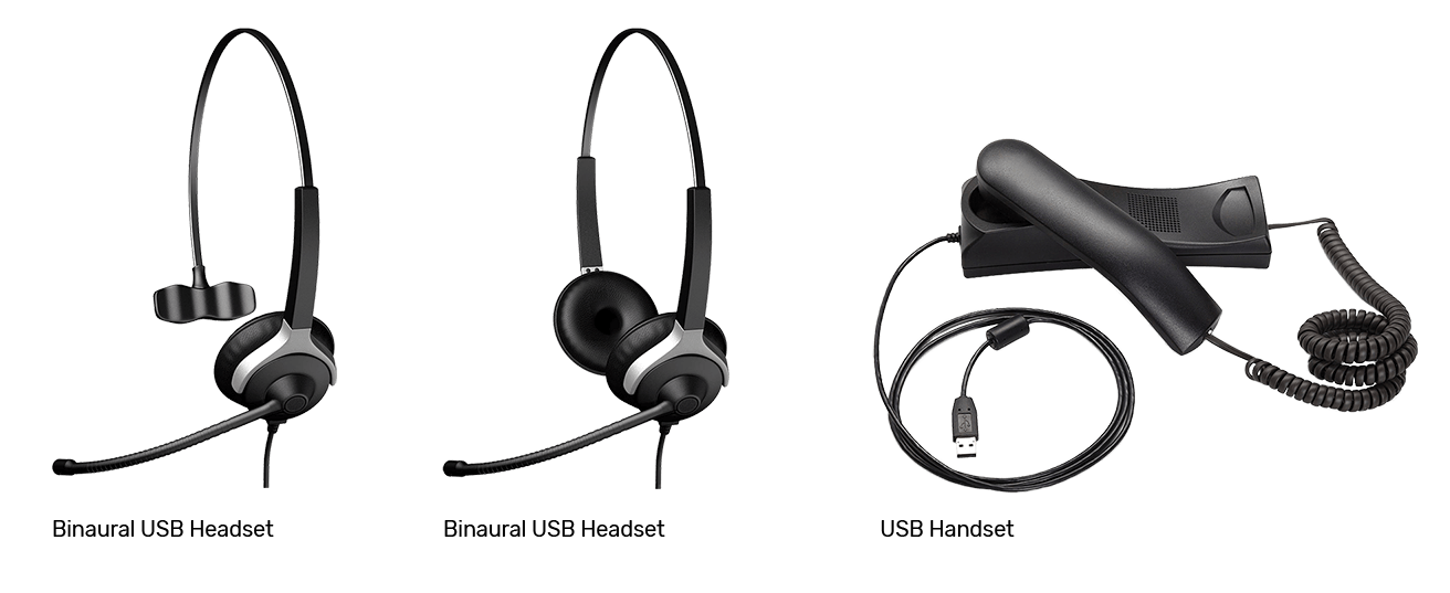 USB Handsets and Headsets