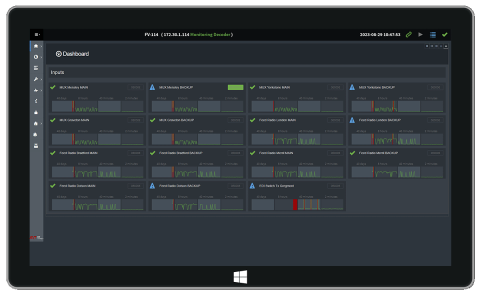 MAGIC DABMX plus Monitoring Decoder GUI